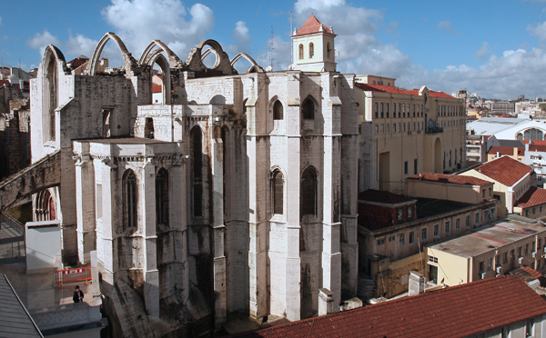 Convento do Carmo - Lisboa (Foto Ag. Lusa)